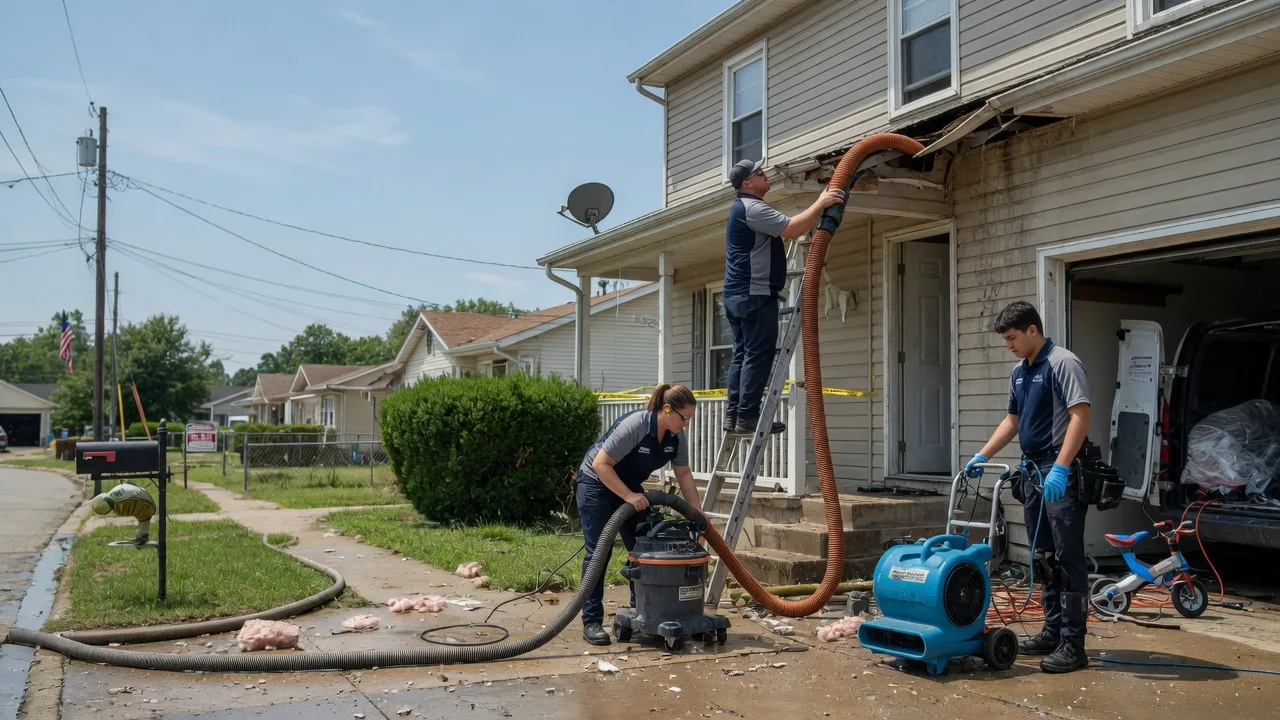 Water Damage Restoration in South Webster, OH near me